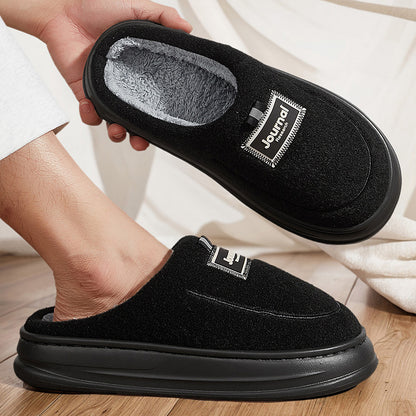 Men Luxury Wool Felt upper Slippers