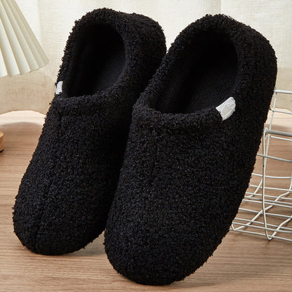 Women Casual Fluffy House Slippers with Polar Fleece Lining