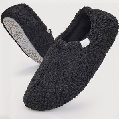 Women Casual Fluffy House Slippers with Polar Fleece Lining