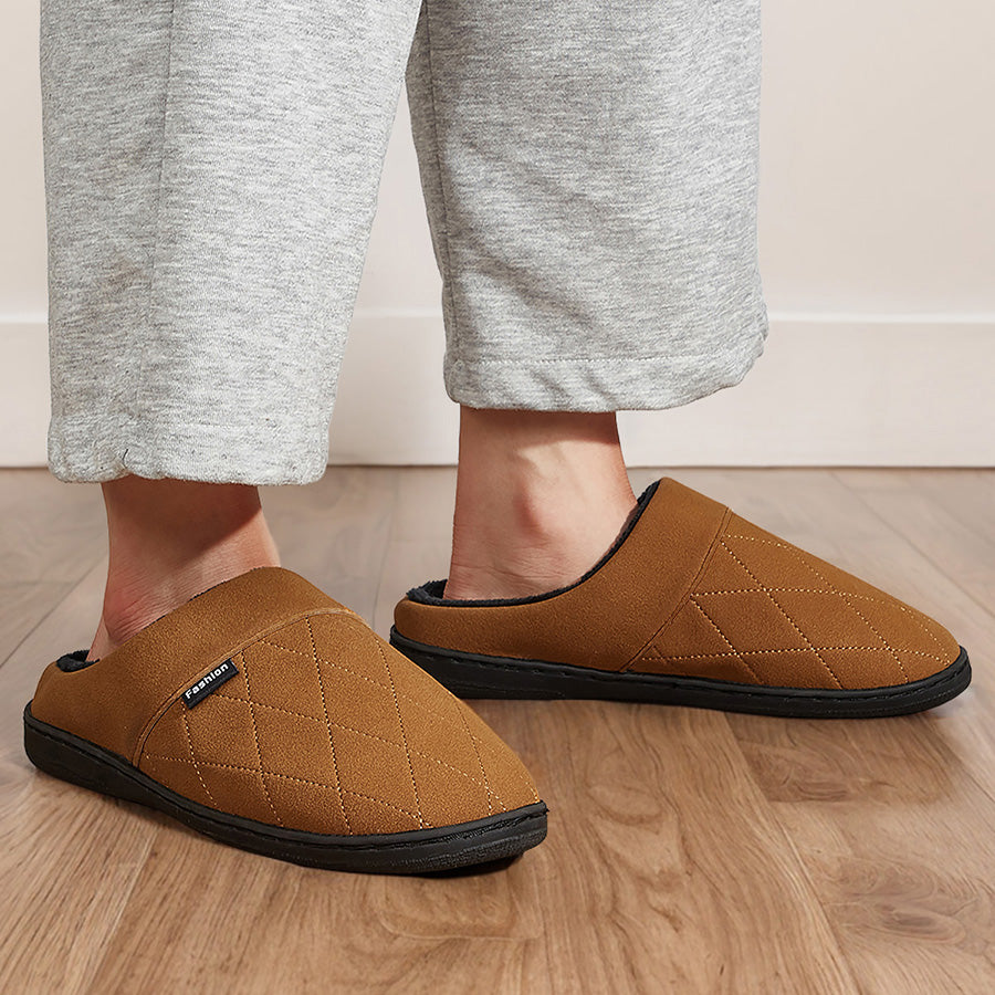 Men Winter Warm Casual House Slippers