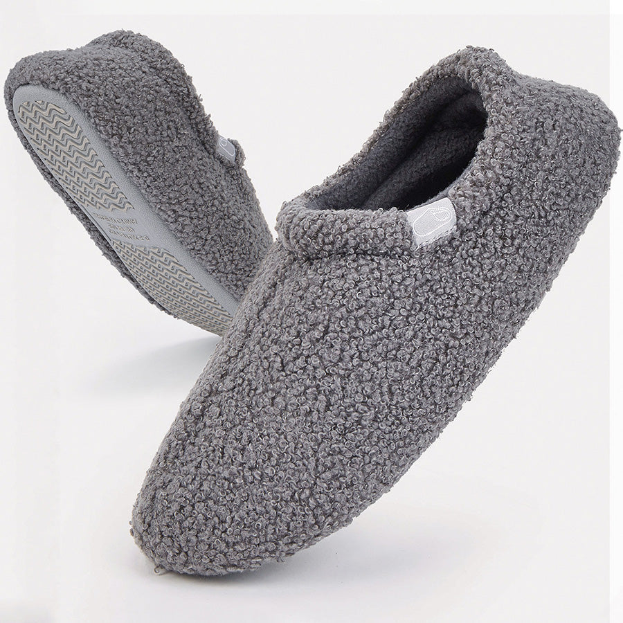 Women Casual Fluffy House Slippers with Polar Fleece Lining