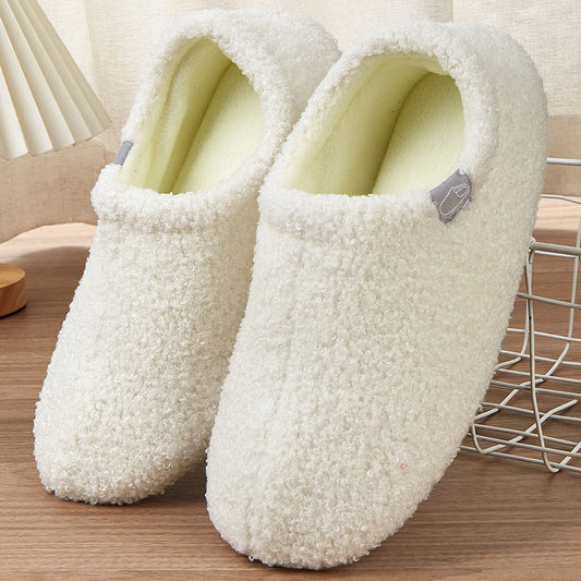 Women Casual Fluffy House Slippers with Polar Fleece Lining